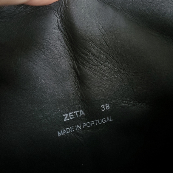 Sister X Soeur Free People Zeta Quilted Tall Leather Cowboy Boots - Picture 9 of 15